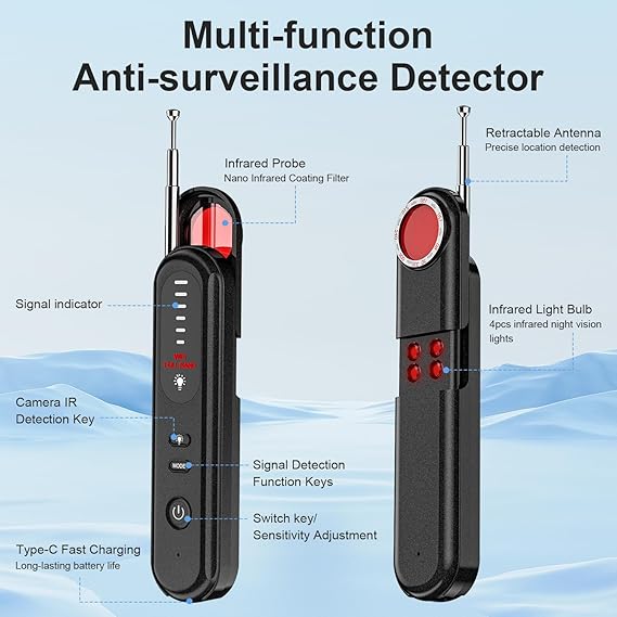 Hidden Camera Detector Hidden Bug and Camera Detector