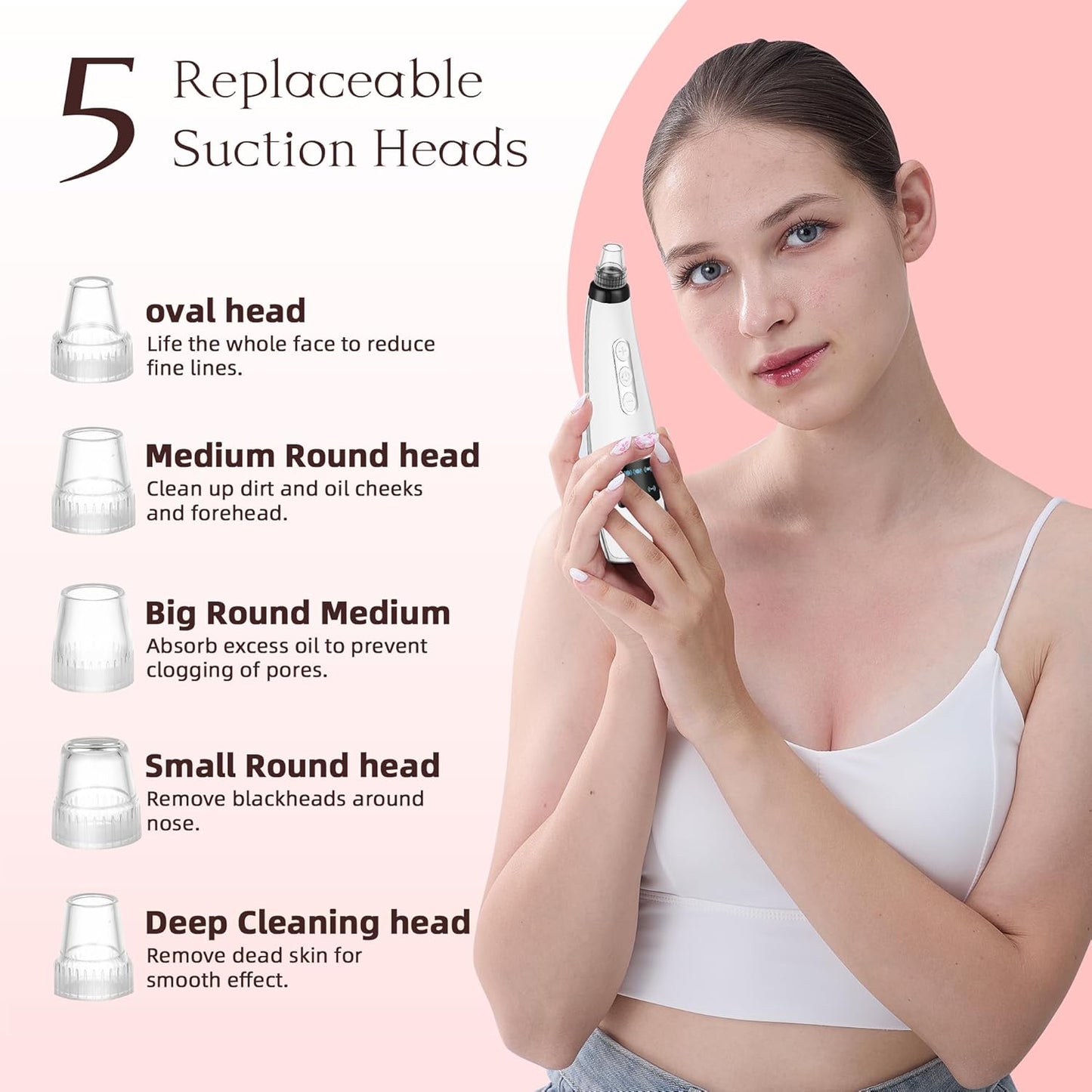 5-in-1 Blackhead & Acne Remover Vacuum