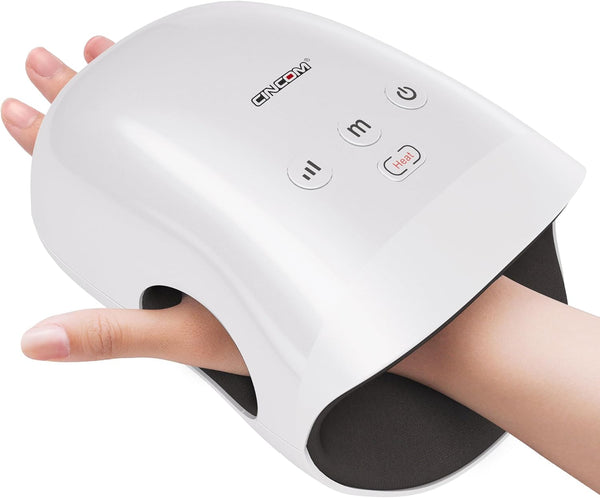 Cordless Hand Massager with Heat and Compression for Arthritis and Carpal Tunnel(FSA or HSA Eligible)