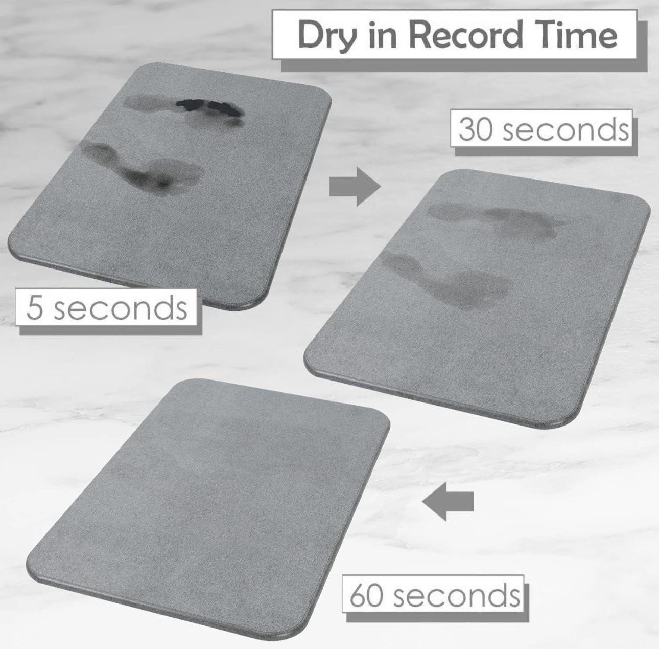 Stone Bath Mat, Bath Stone Mat, Stone Bath Mats for Bathroom, Bath Rug, Self and fast Drying Stone