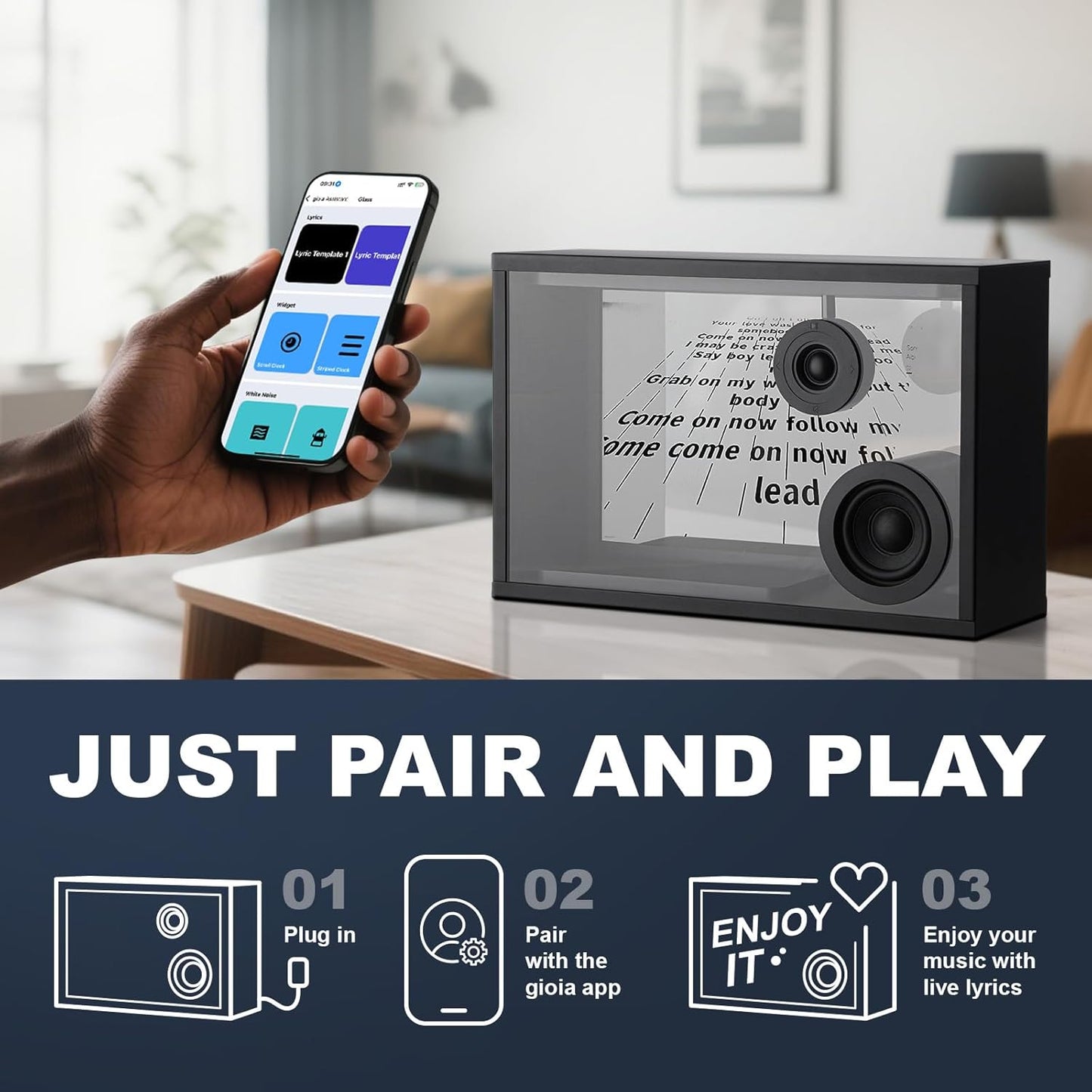 Transparent Bluetooth Speaker