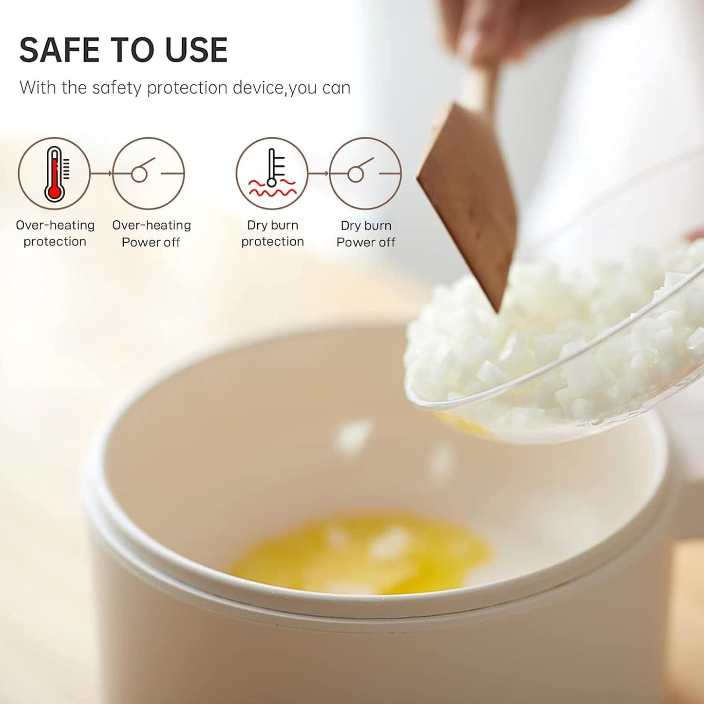 Electric Hot Pot with Steamer & Temperature Control - Non-Stick Electric Cooker
