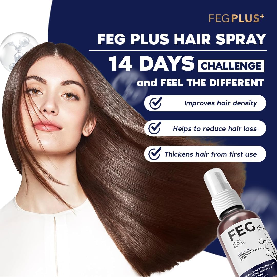 FEGPLUS Minoxidil Hair & Beard Growth Serum (50ml)